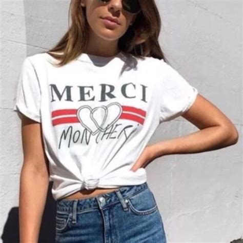 merci mon cheri t shirt gucci|Topshop's sell.